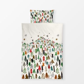Bettwäsche Christmas Mountain Trees