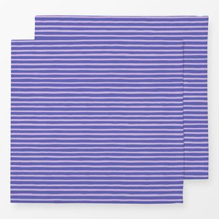 Servietten Very Peri Stripes