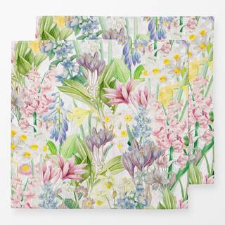 Servietten Frühlings Vintage Blumen