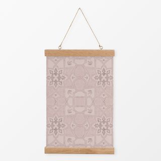 Textilposter Altrosa boho Marrakesh Fliese