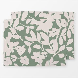 Tischset Cut Out Flowers