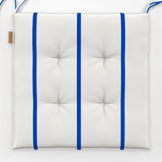 Sitzkissen Schmale Streifen Blau
