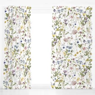 Dekovorhang Wildblumen Wiese 5