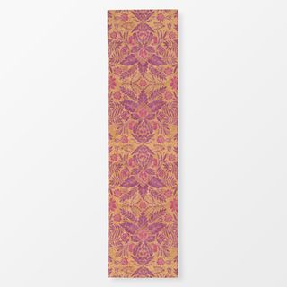 Tischläufer Golden Pink Florals Damask