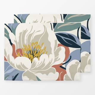 Tischset Midcentury Modern Floral