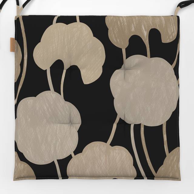 Sitzkissen Floral Silhouettes dark