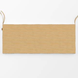 Bankauflage Linien Gelb
