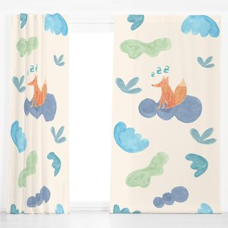 Dekovorhang Sleeping Fox