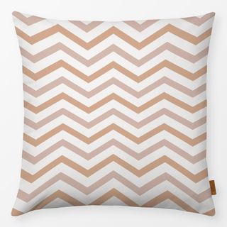 Kissen Chevron brown