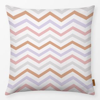Kissen Chevron multicolor