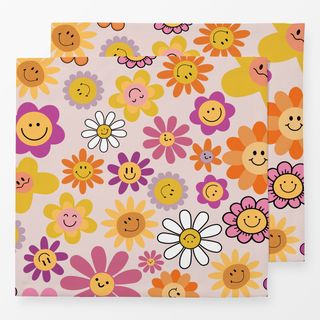 Servietten Lets Smile Pink