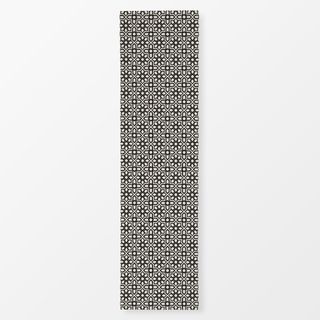 Tischläufer Boho Tile black