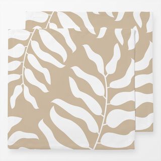 Servietten Boho Palm Leaves sand
