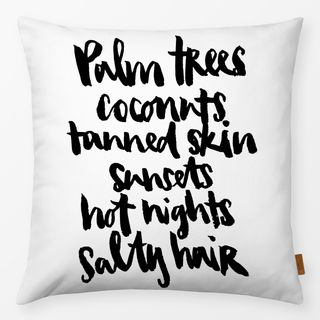 Kissen Sommer Worte - Lettering
