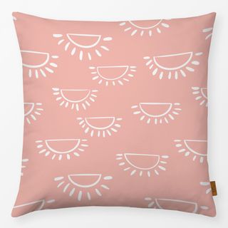 Kissen Whimsical Suns Pale Pink
