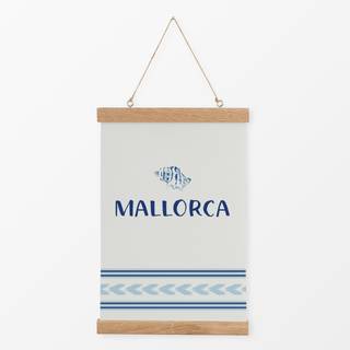 Textilposter Mallorca