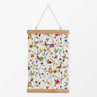 Textilposter Wildblumen Wiese 3