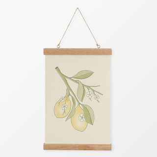 Textilposter Lemons