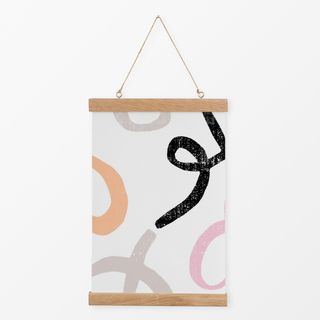 Textilposter Abstract Bows
