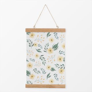 Textilposter Yellow Spring Blossoms