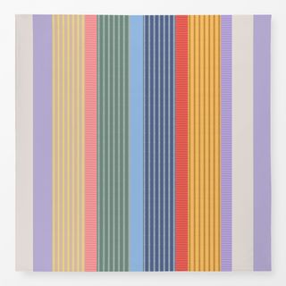 Tischdecke Streifen Party Bunt