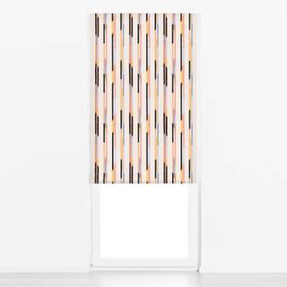 Raffrollo Ikat Stripes Colorful