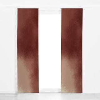 Flächenvorhang Dunkel Rot Softly