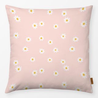 Kissen Gänseblümchen Modern Rosa 4