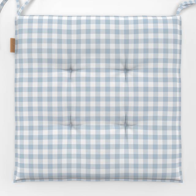 SitzkissenCottage Checks Pastel Blue