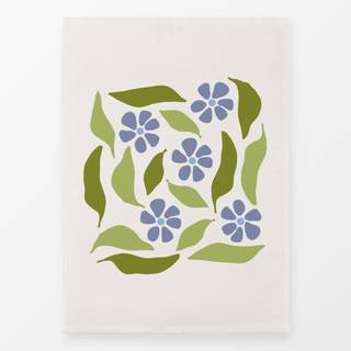 Geschirrtücher Blue flower bouquet