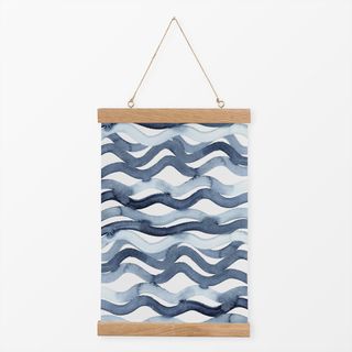 Textilposter Ocean Waves