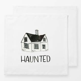 Servietten Halloween Haunted House