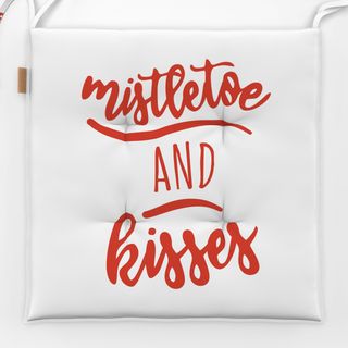 Sitzkissen mistletoe and kisses