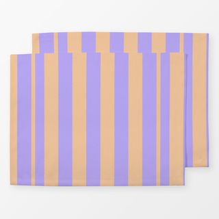 Tischset Summer Stripes Lilac