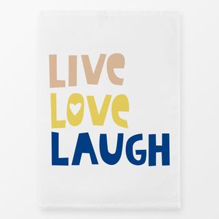 Geschirrtücher Live Love Laugh