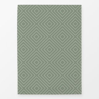 Geschirrtücher Rhombus green