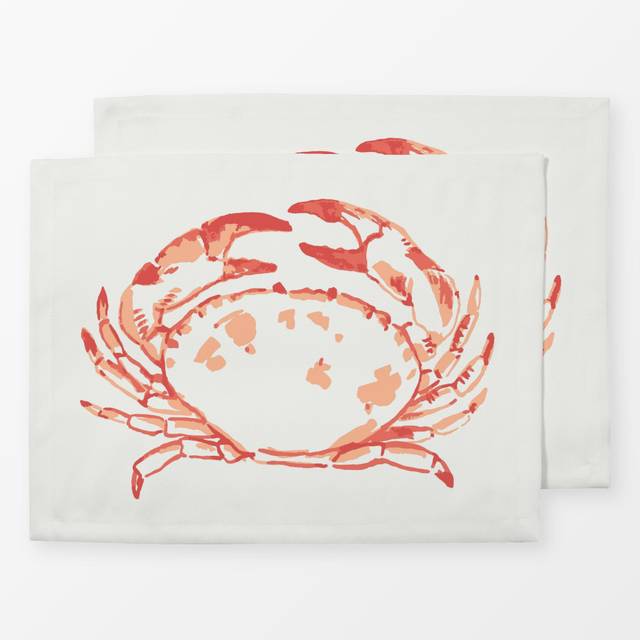 Tischset Crustacean coral