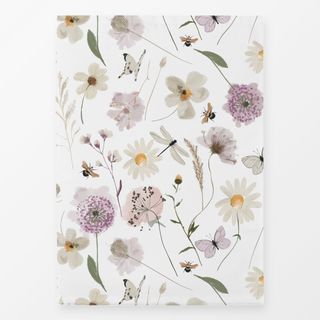 Geschirrtücher Wasserfarben Wildblumen Wiese
