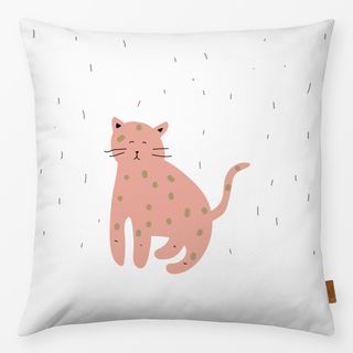 Kissen Katze Regen