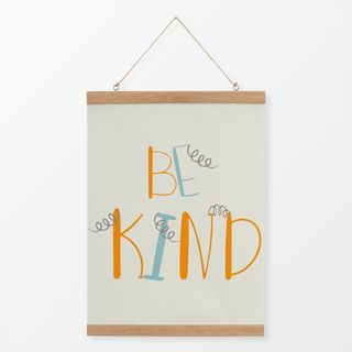 Textilposter Be Kind