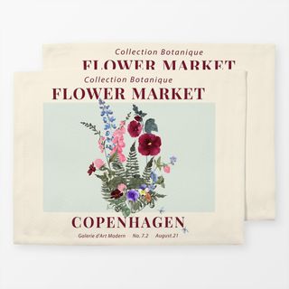 Tischset Flower Market Copenhagen