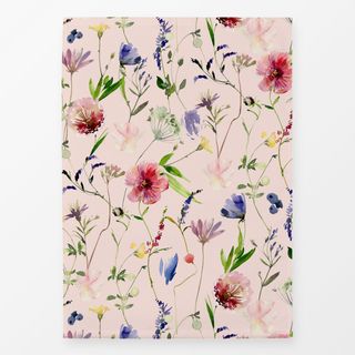 Geschirrtücher Mittsommer Wildblumen rosè