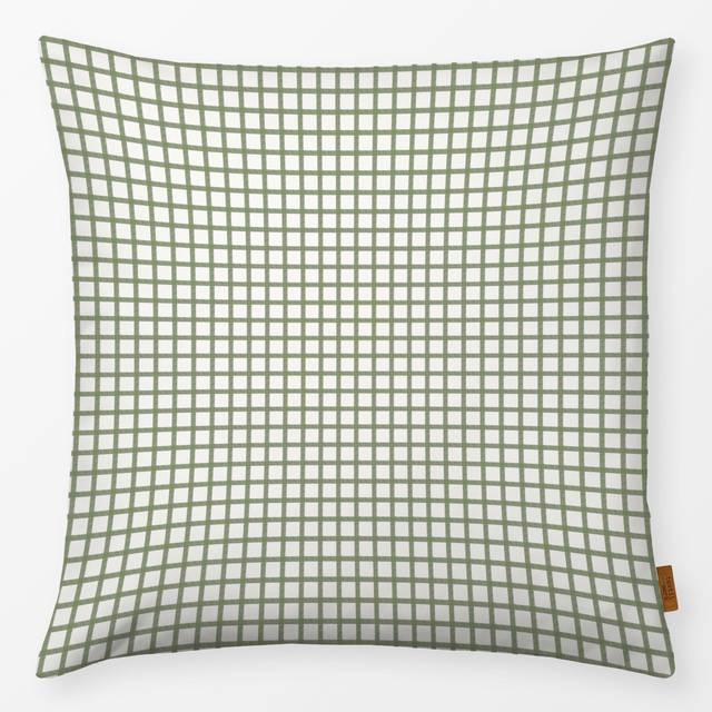 KissenSmall Checks Green