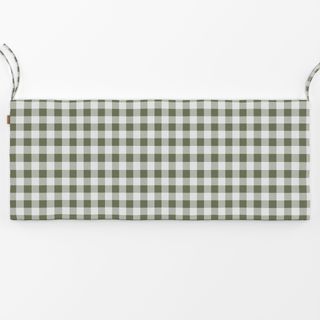 Bankauflage Small green Gingham