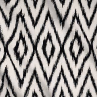 Meterware Ikat Black