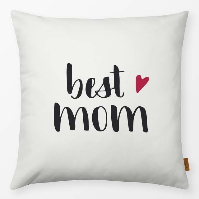 Kissen Best Mom offwhite