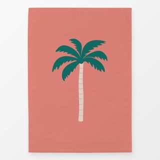Geschirrtücher Summer Palmtree Coral