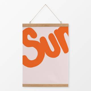 Textilposter Soft Sun