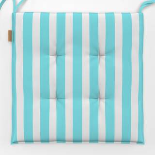 Sitzkissen Bold Stripes ocean blue
