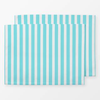 Tischset Bold Stripes ocean blue